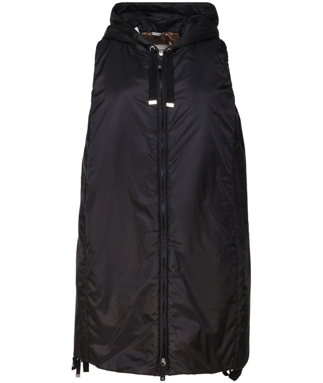 MAX MARA Черный полиамидовый жилет, фото 1