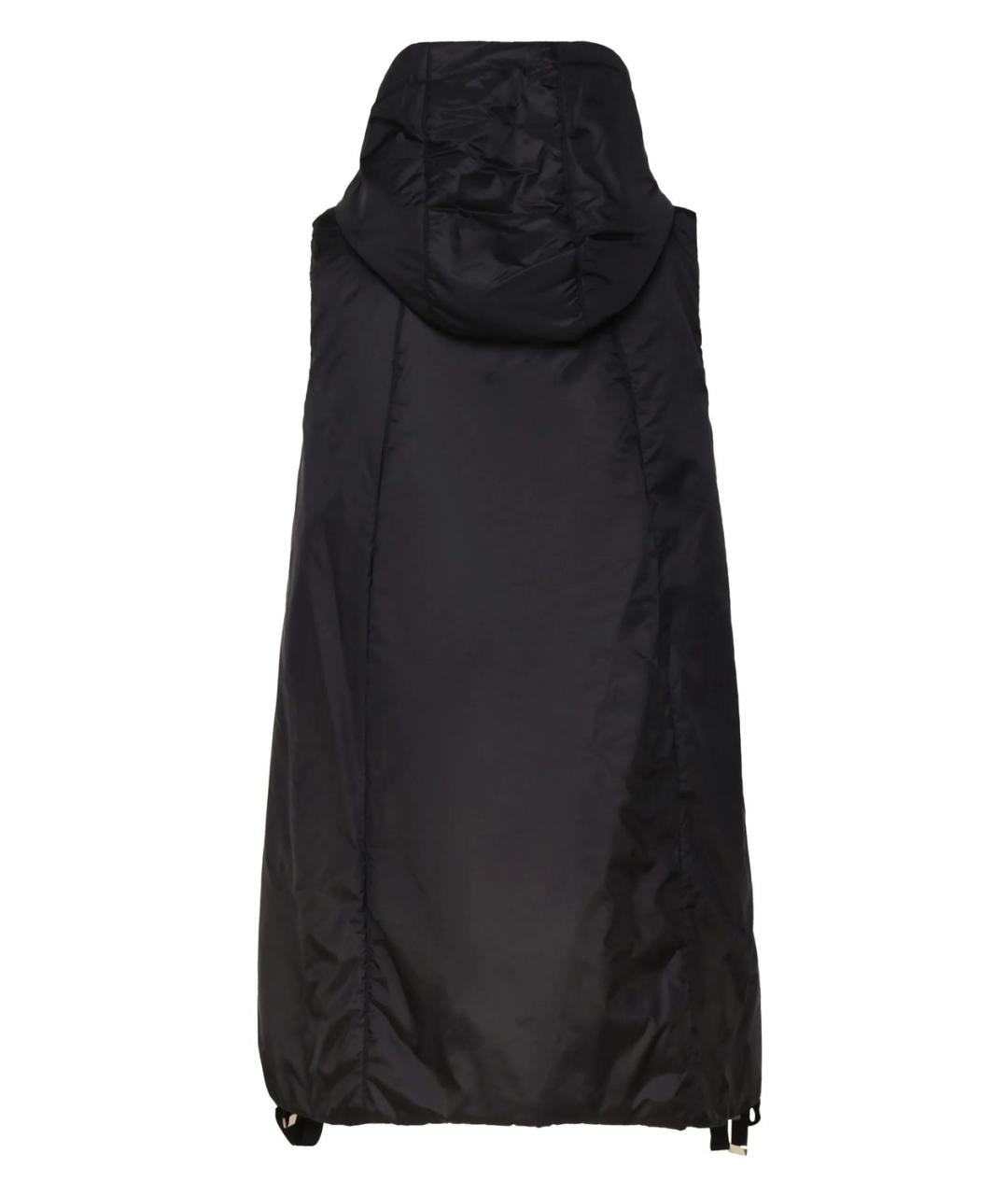 MAX MARA Черный полиамидовый жилет, фото 2