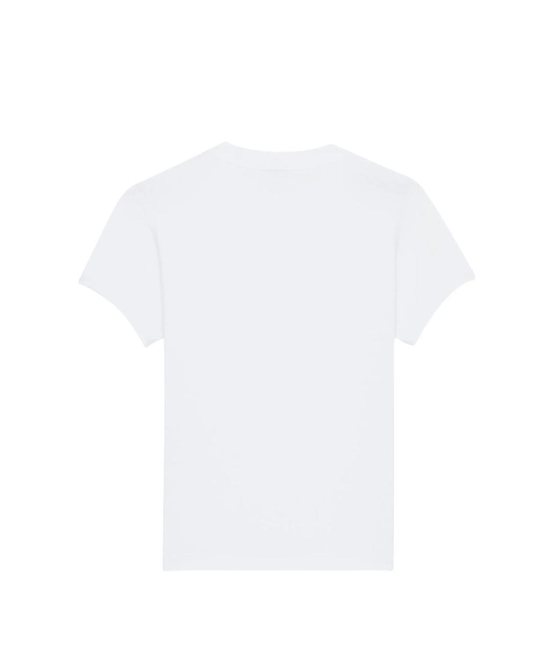 SAINT LAURENT Хлопковая футболка, фото 2