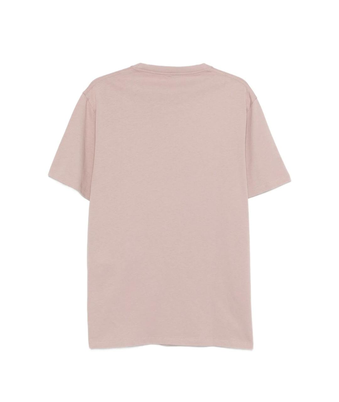 LOEWE Розовая хлопковая футболка, фото 2
