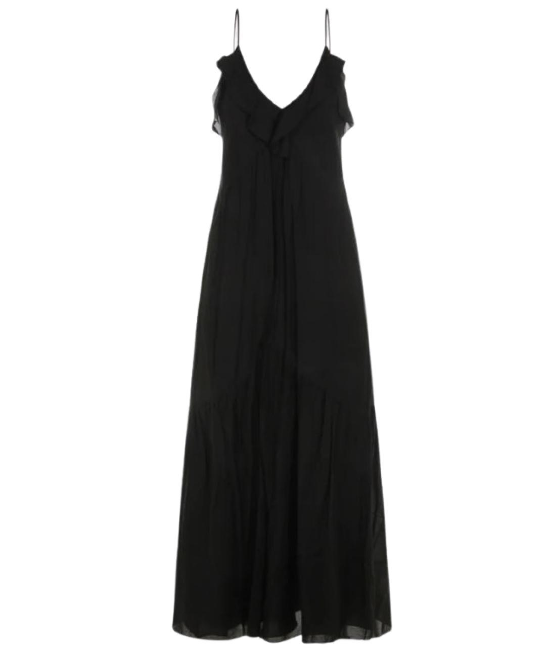 ISABEL MARANT Черное вискозное повседневное платье, фото 1