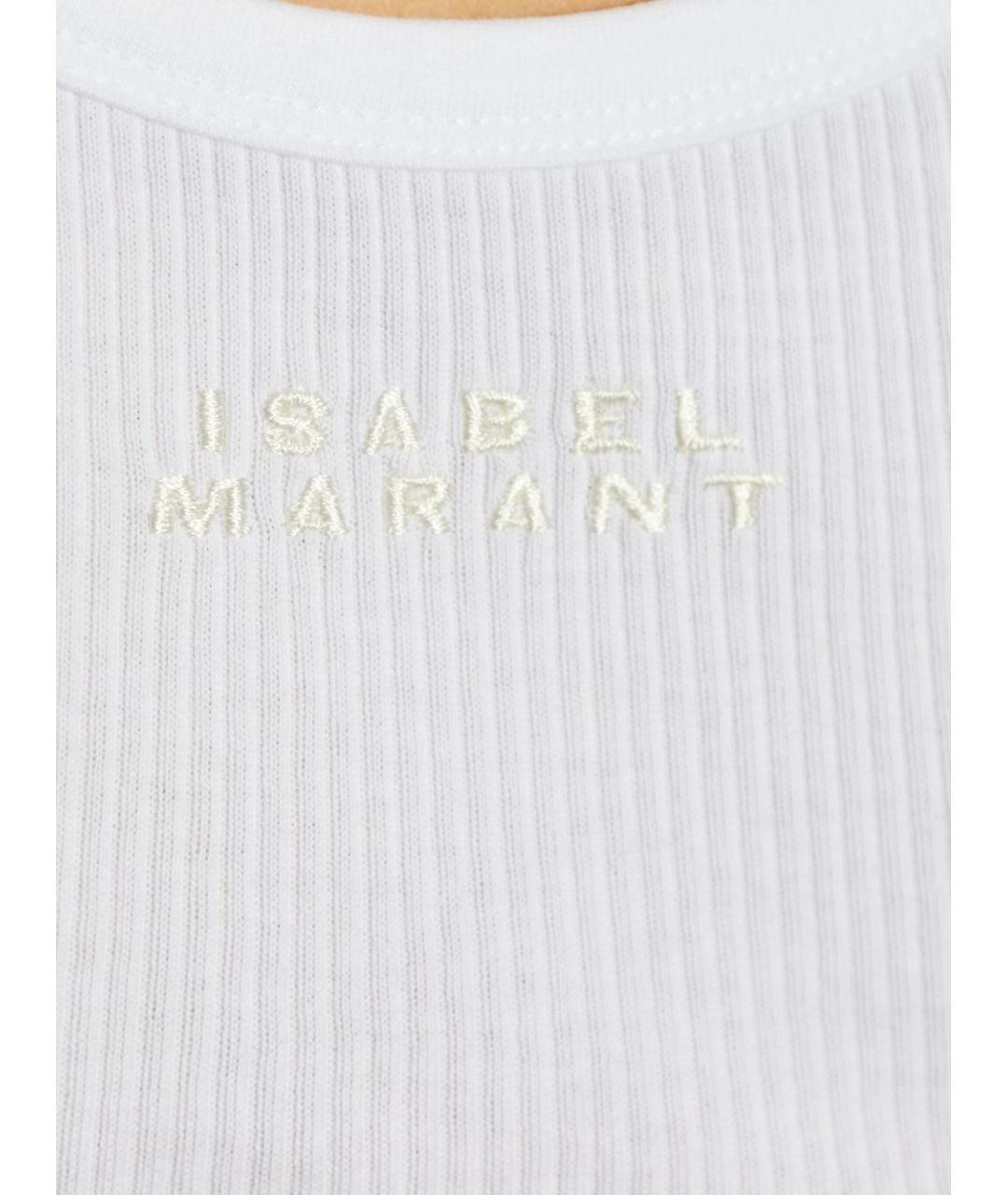 ISABEL MARANT Белая майка, фото 5