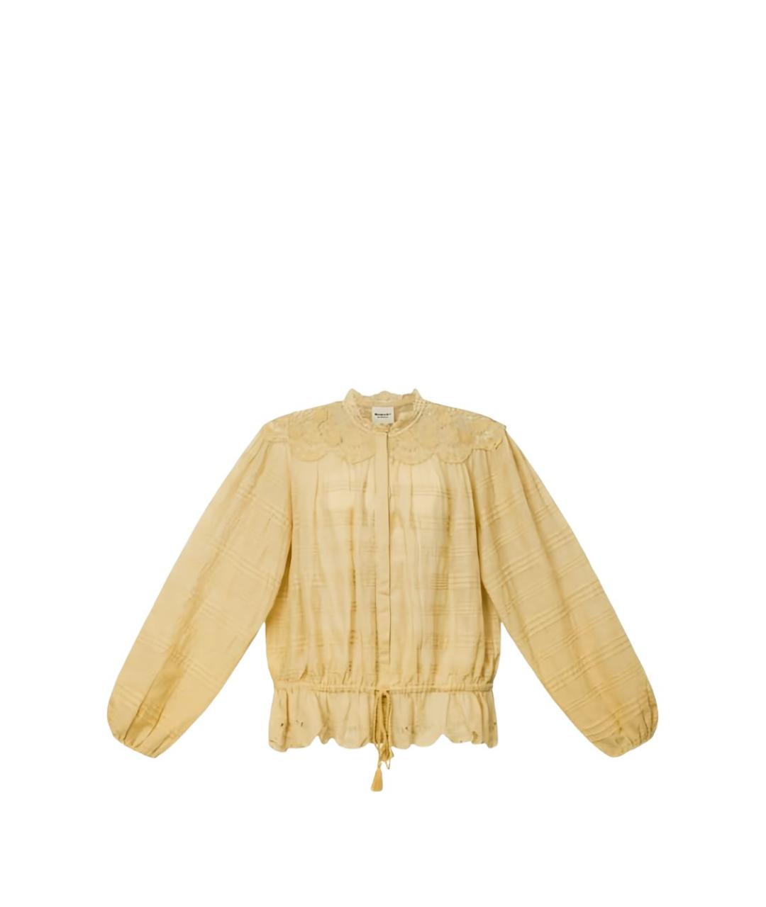 ISABEL MARANT Бежевая рубашка, фото 3