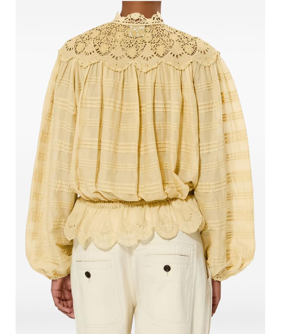 ISABEL MARANT Бежевая рубашка, фото 4