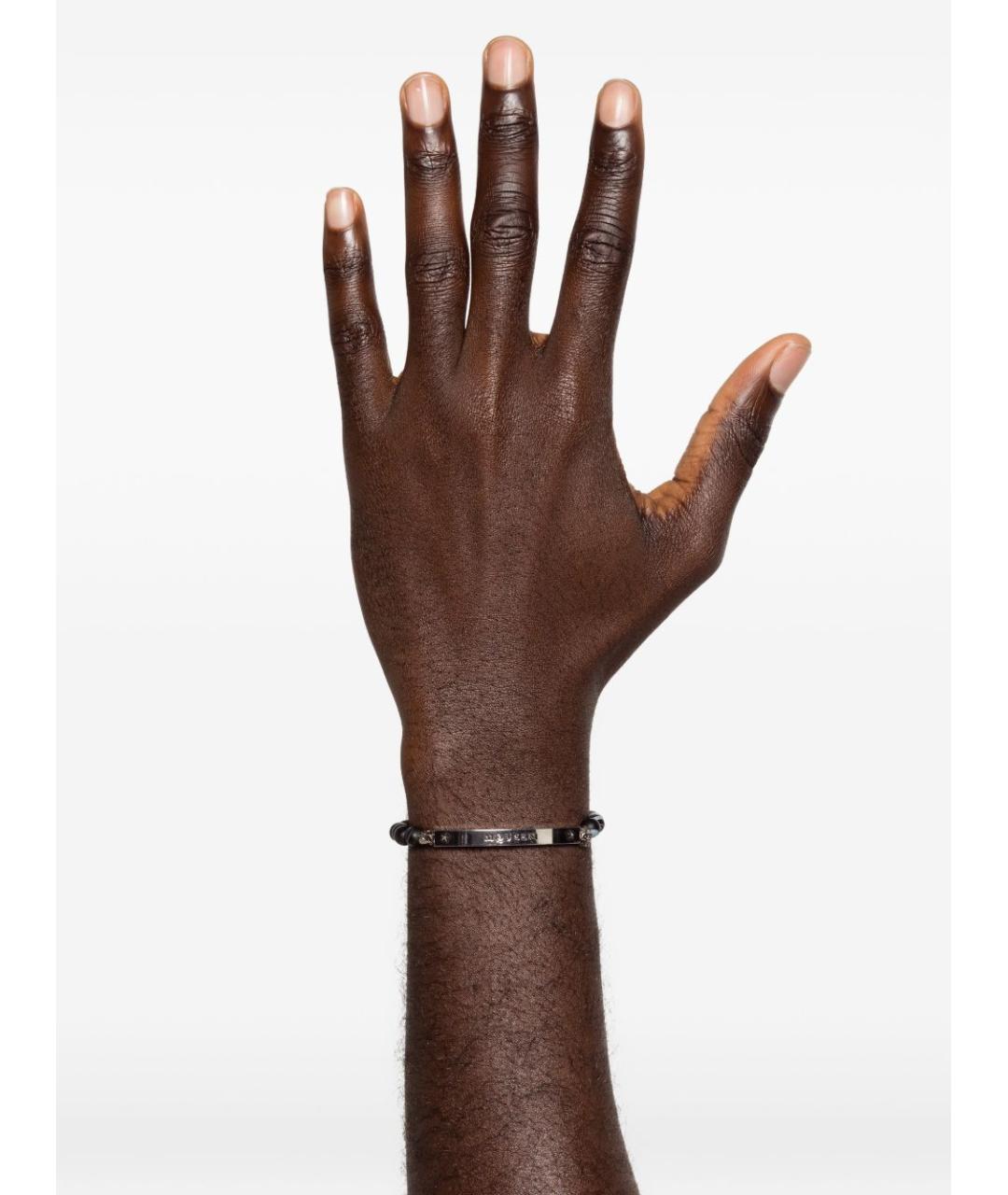 ALEXANDER MCQUEEN Черный браслет, фото 2