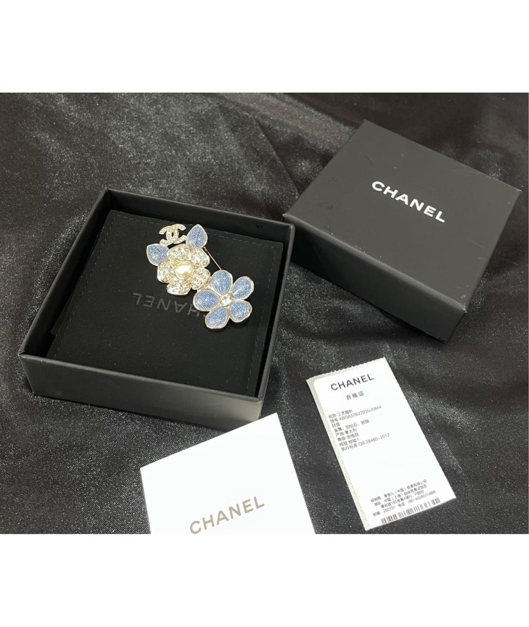 CHANEL Золотая булавка / брошь, фото 2