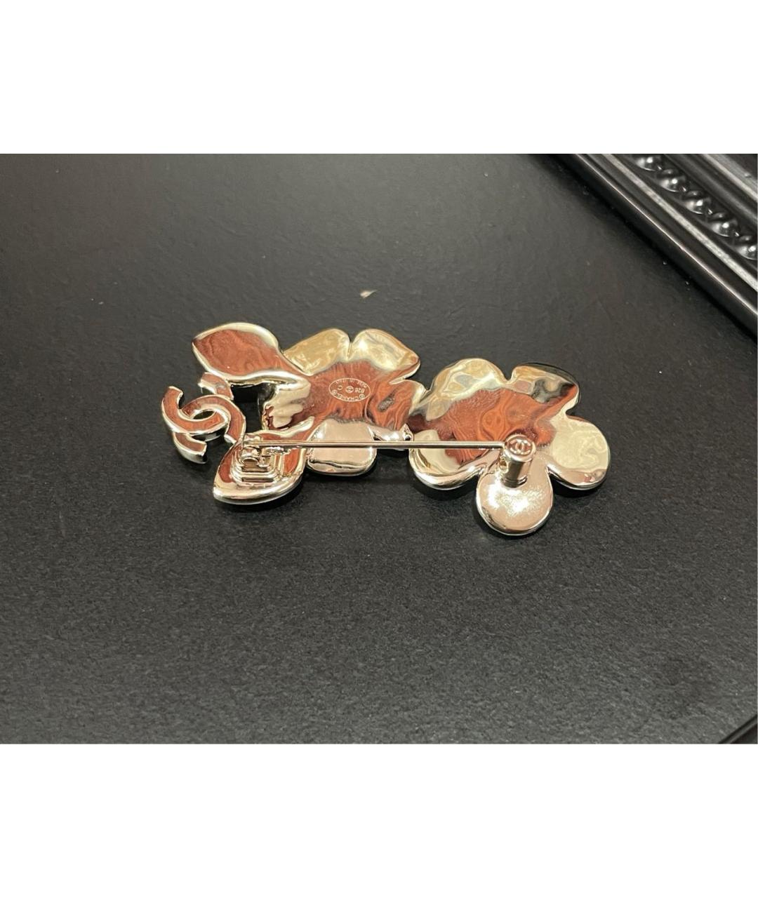 CHANEL Золотая булавка / брошь, фото 5