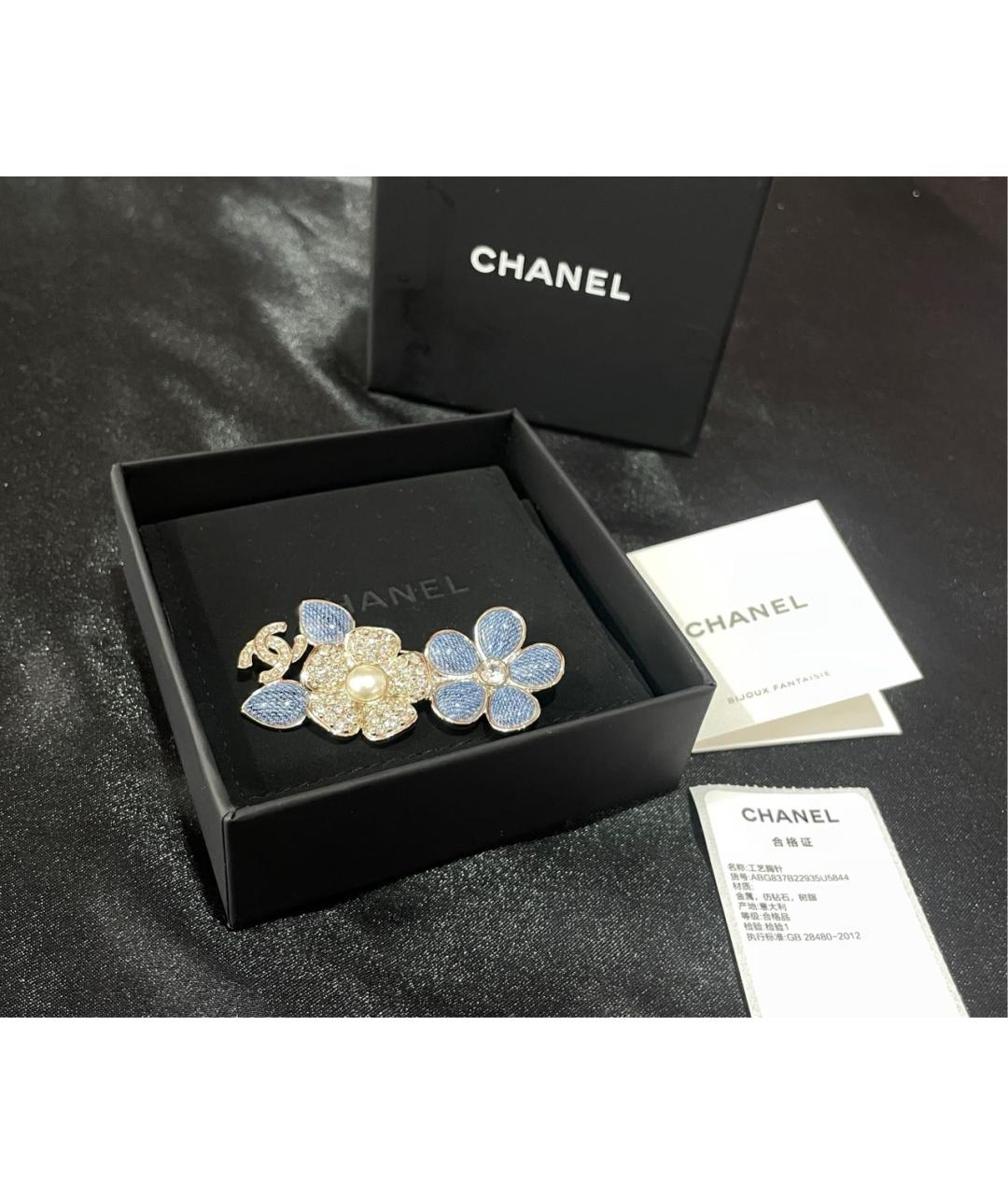 CHANEL Золотая булавка / брошь, фото 3