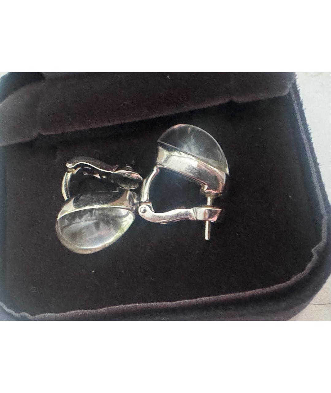 CARTIER Белые серьги из белого золота, фото 2