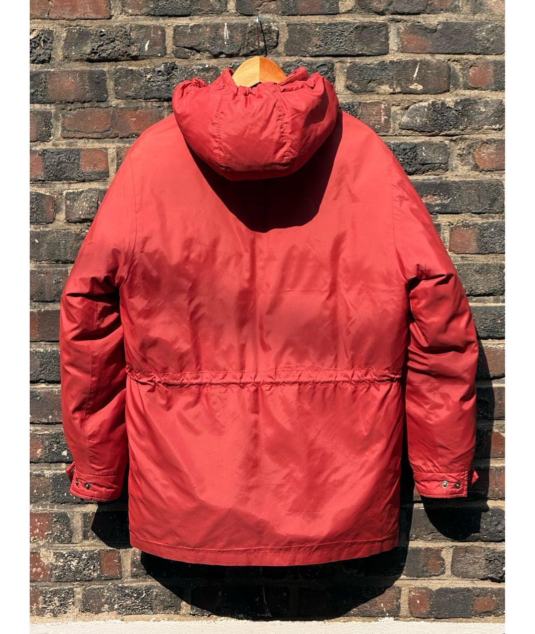 SAINT LAURENT Красный пуховик, фото 5