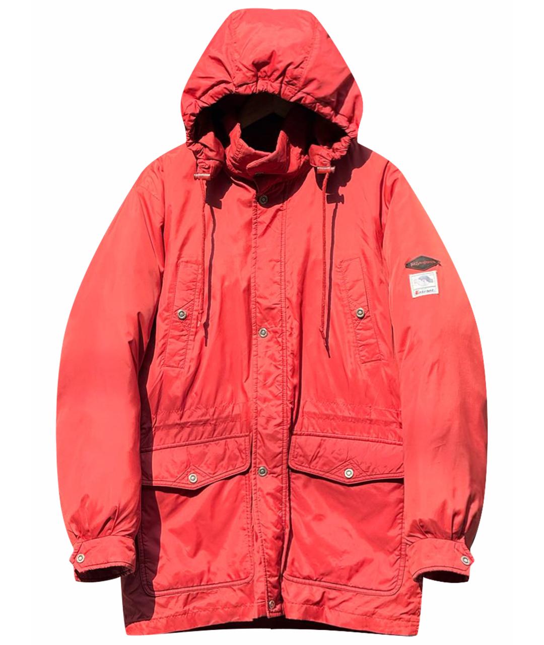 SAINT LAURENT Красный пуховик, фото 1