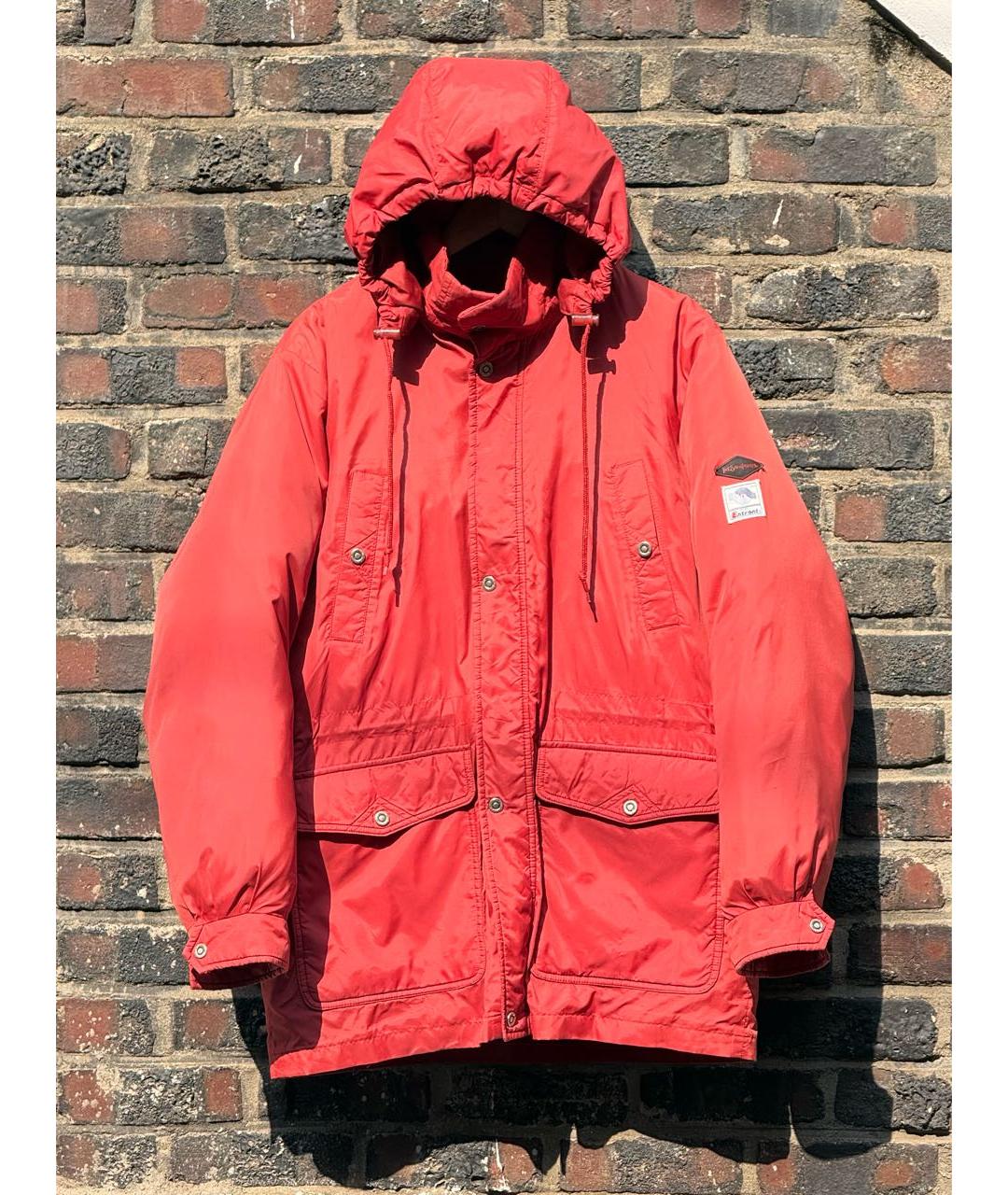 SAINT LAURENT Красный пуховик, фото 9