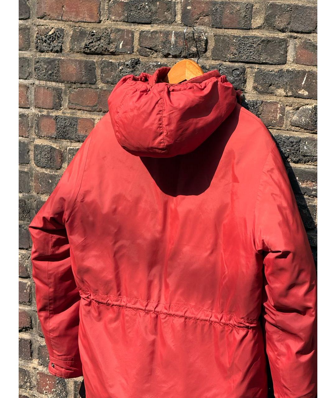 SAINT LAURENT Красный пуховик, фото 7