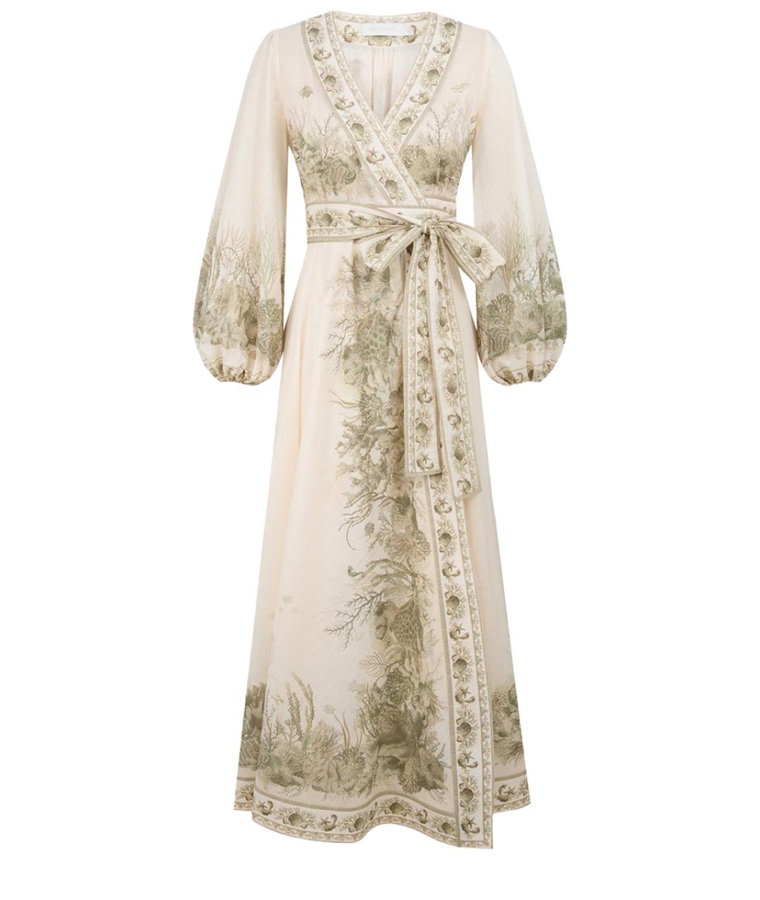 ZIMMERMANN Мульти хлопковое повседневное платье, фото 1