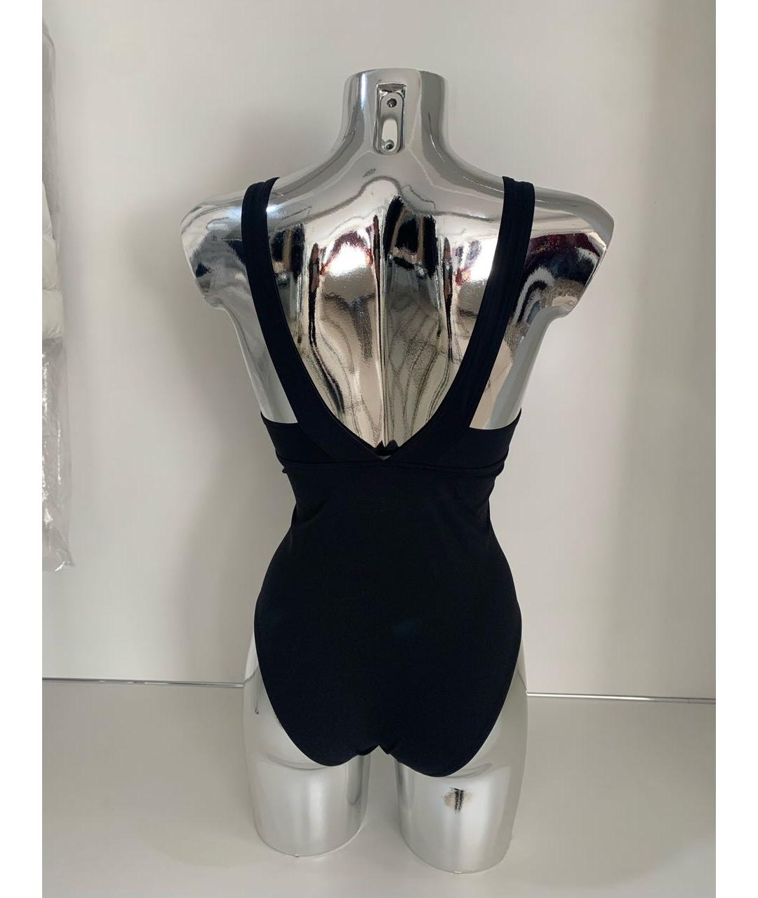 HERMES Черный полиамидовый купальник, фото 3