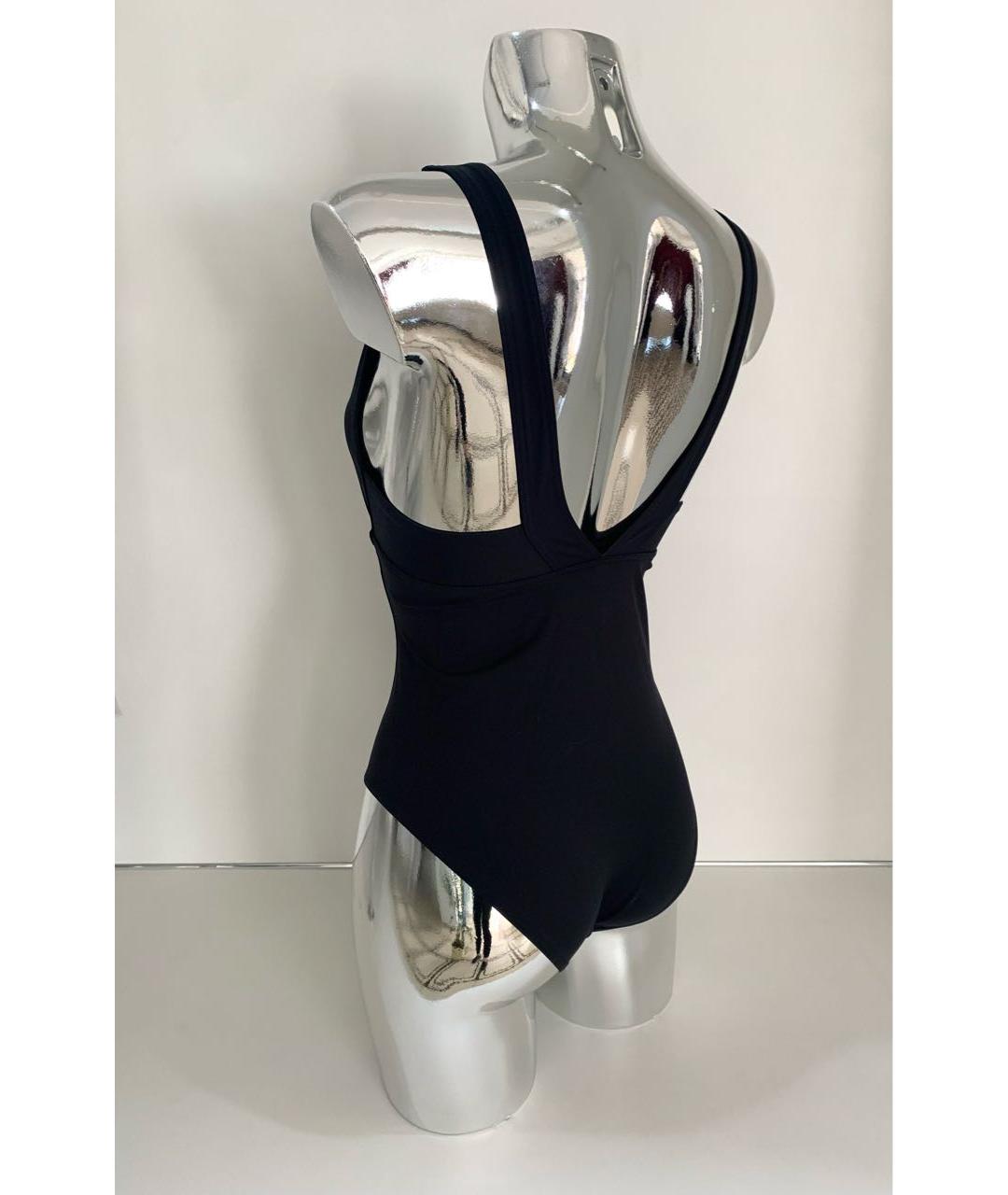HERMES Черный полиамидовый купальник, фото 6