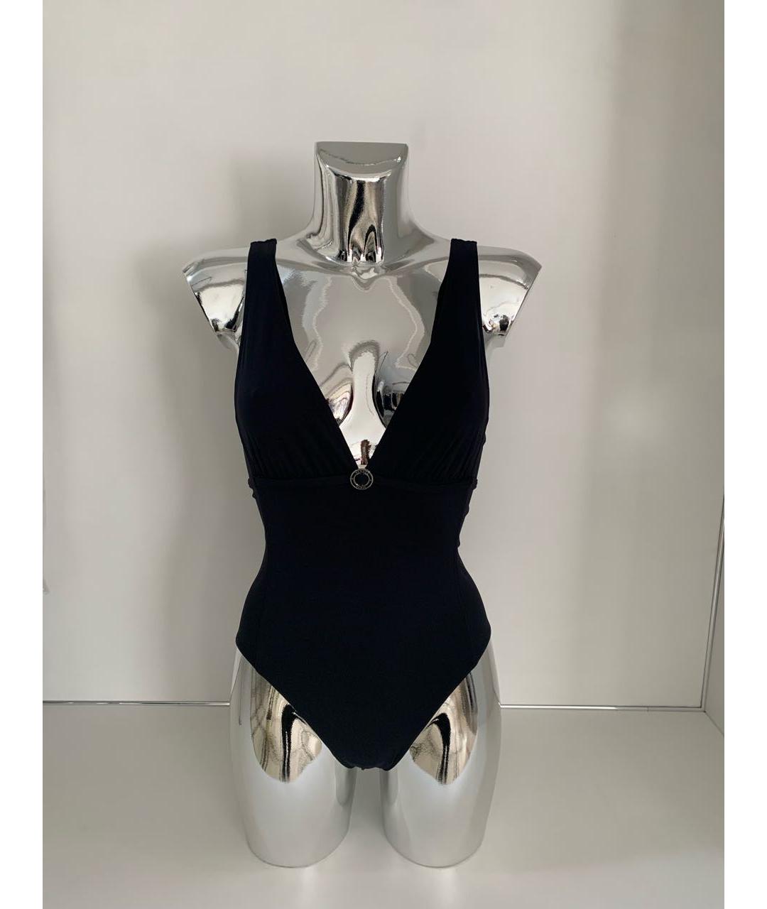 HERMES Черный полиамидовый купальник, фото 9