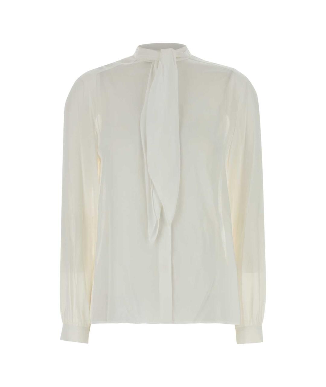 TORY BURCH Белая вискозная рубашка, фото 1