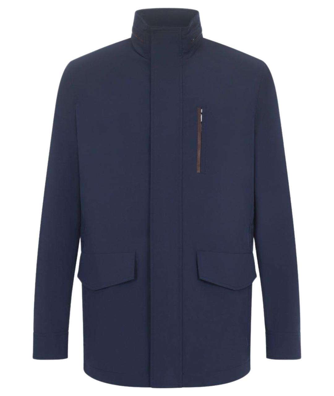 PAUL & SHARK Темно-синяя полиэстеровая куртка, фото 1