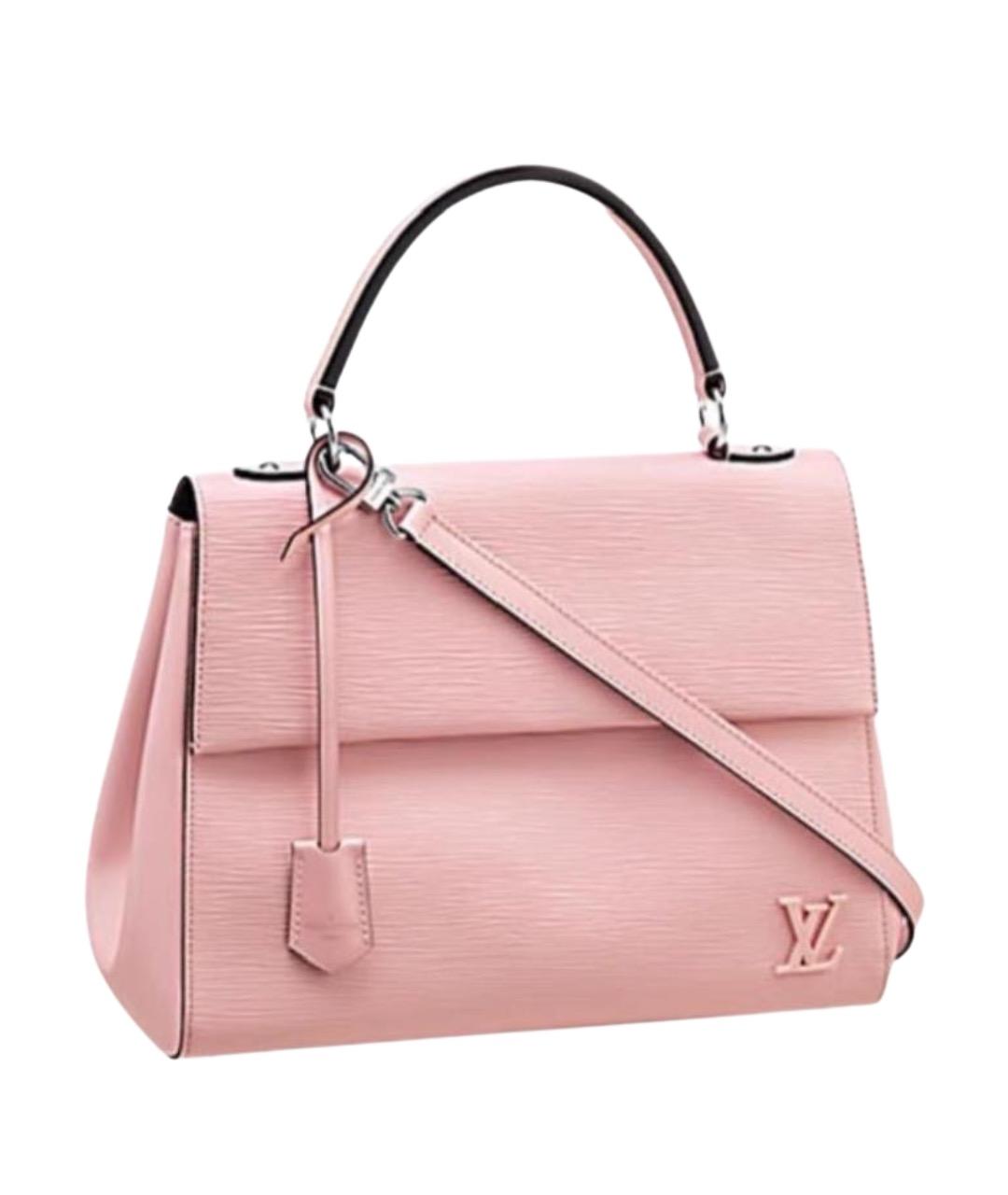 LOUIS VUITTON Розовая кожаная сумка через плечо, фото 1