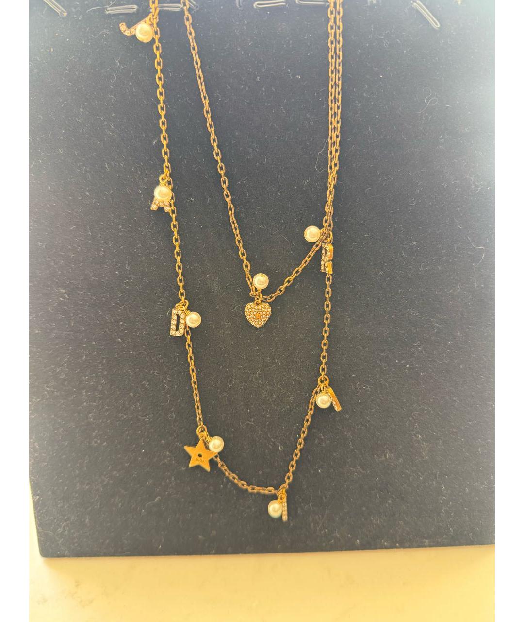 CHRISTIAN DIOR Золотое колье, фото 4