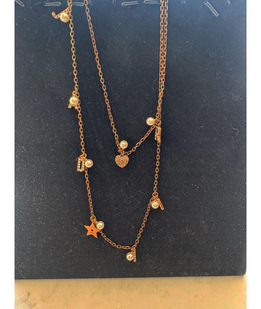 CHRISTIAN DIOR Золотое колье, фото 3