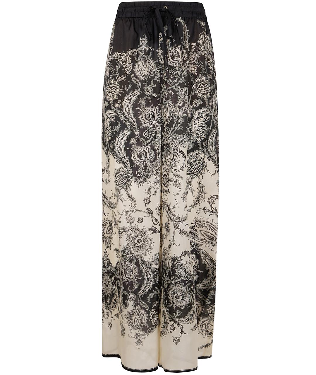 ZIMMERMANN Мульти шелковые прямые брюки, фото 4