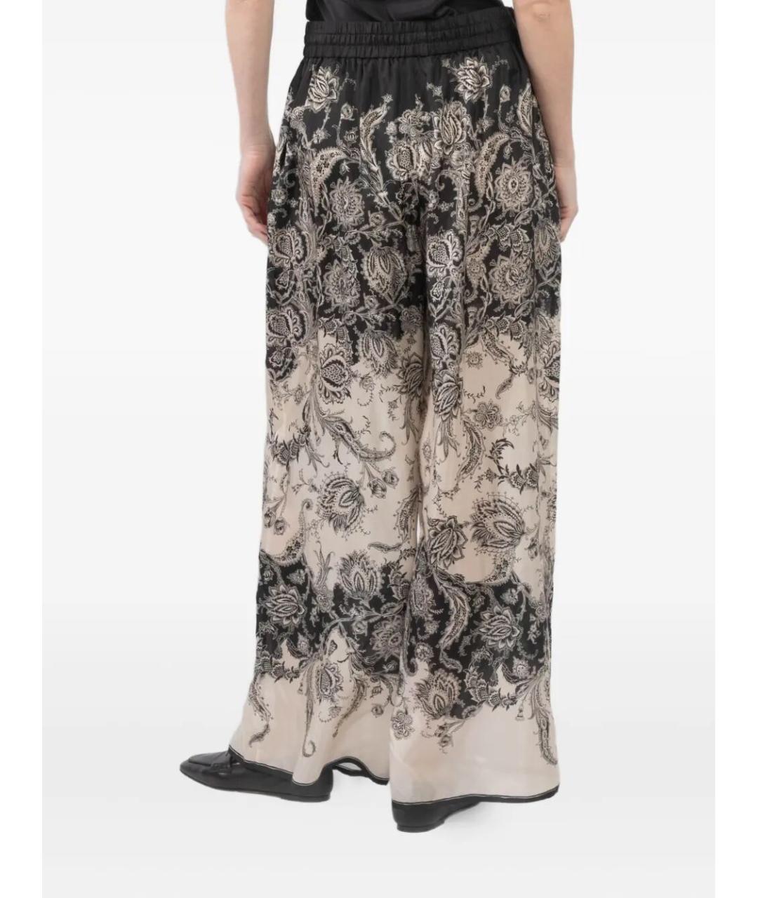 ZIMMERMANN Мульти шелковые прямые брюки, фото 2