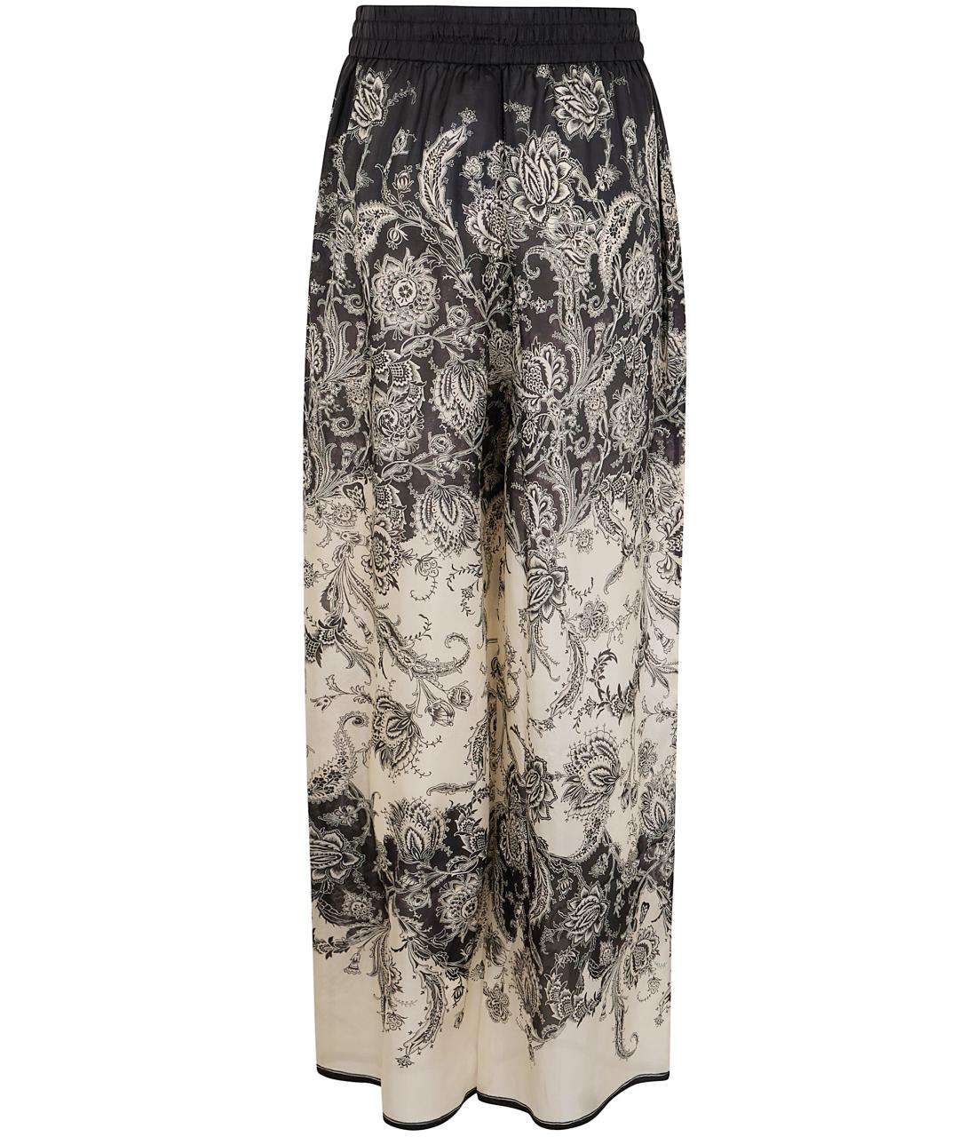 ZIMMERMANN Мульти шелковые прямые брюки, фото 5