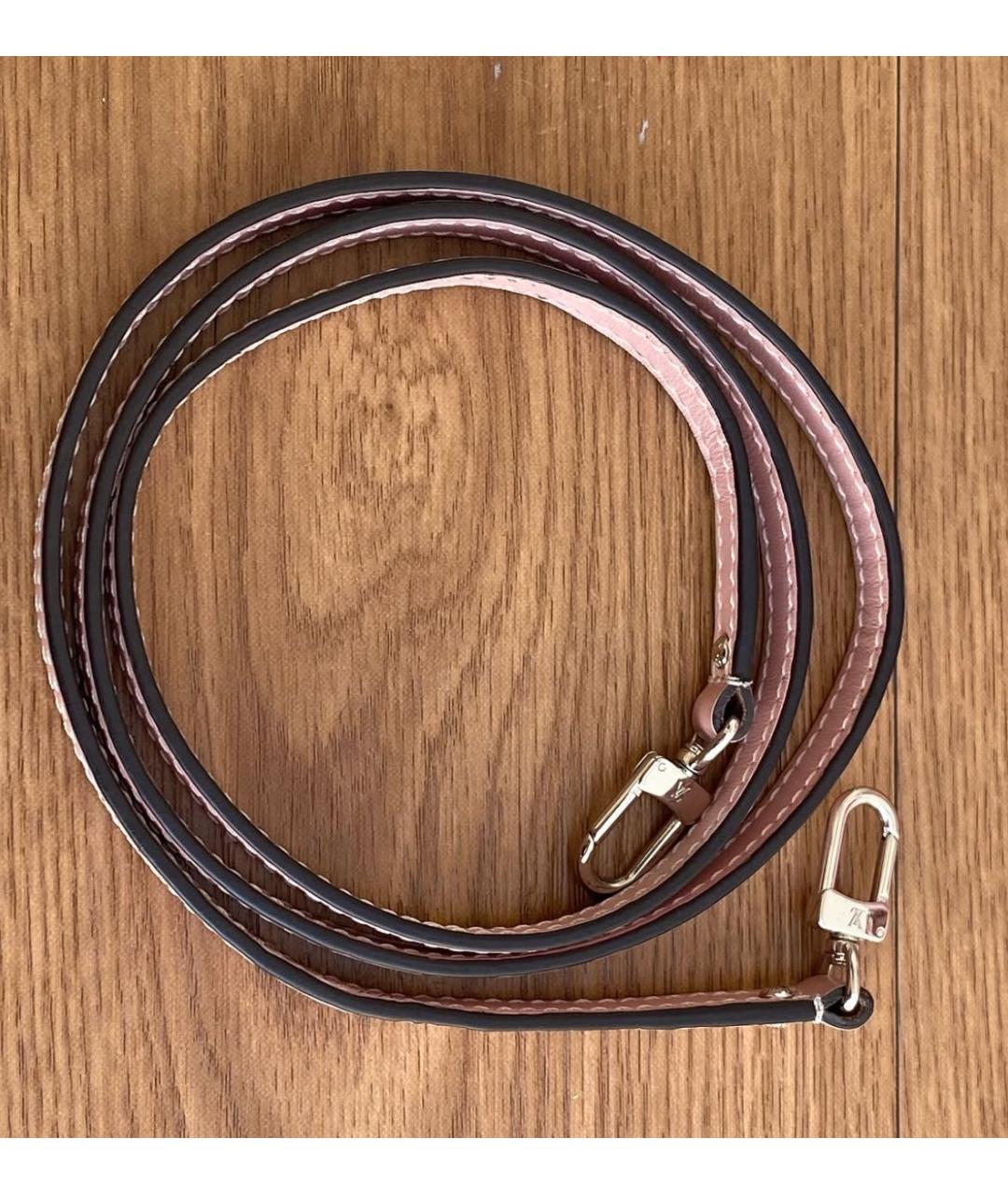 LOUIS VUITTON Розовая кожаная сумка через плечо, фото 4