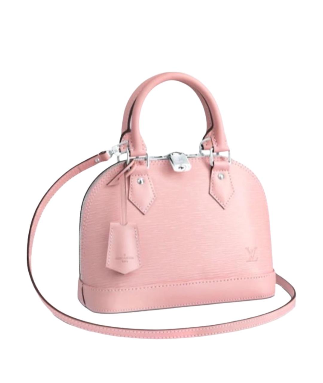 LOUIS VUITTON Розовая кожаная сумка через плечо, фото 1