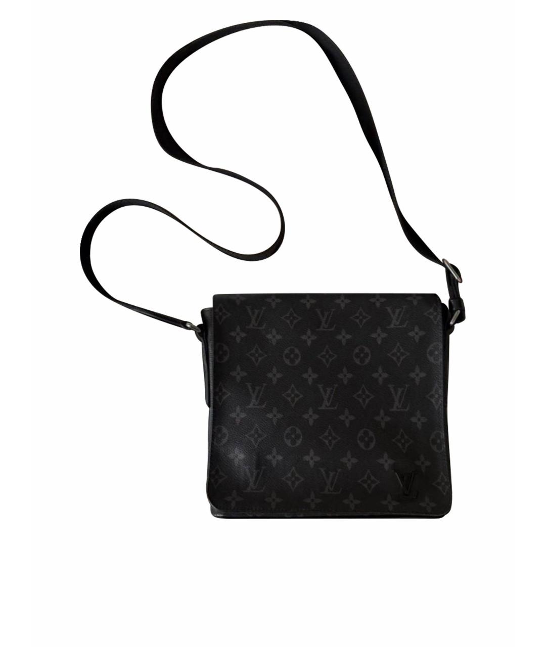 LOUIS VUITTON Черная сумка на плечо, фото 1