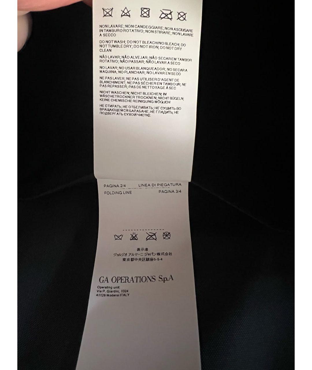 ARMANI JEANS Черная сумка на плечо из искусственной кожи, фото 8