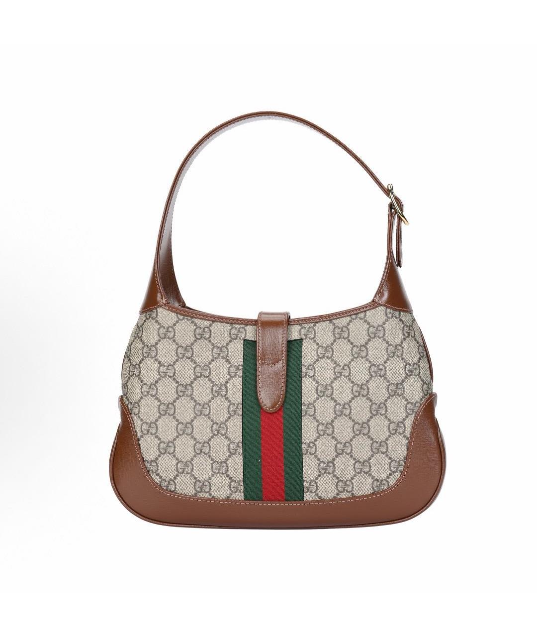 GUCCI Коричневая сумка с короткими ручками, фото 2
