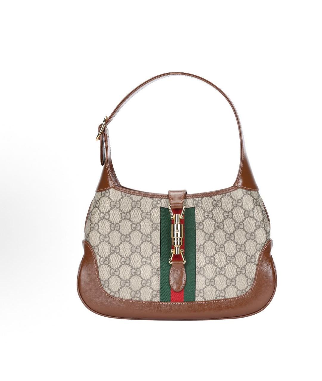 GUCCI Коричневая сумка с короткими ручками, фото 6