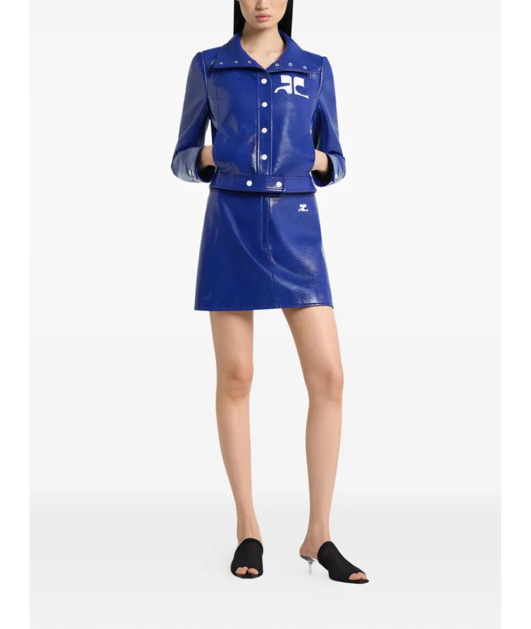 COURREGES Синяя куртка, фото 2