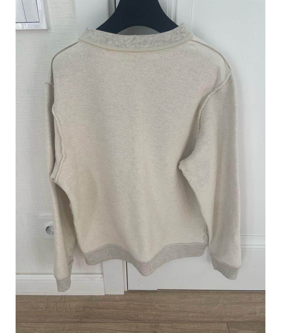 LOEWE Бежевый хлопковый джемпер / свитер, фото 2