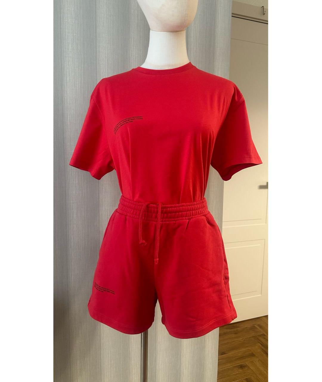 THE PANGAIA Красный хлопковый костюм с брюками, фото 5