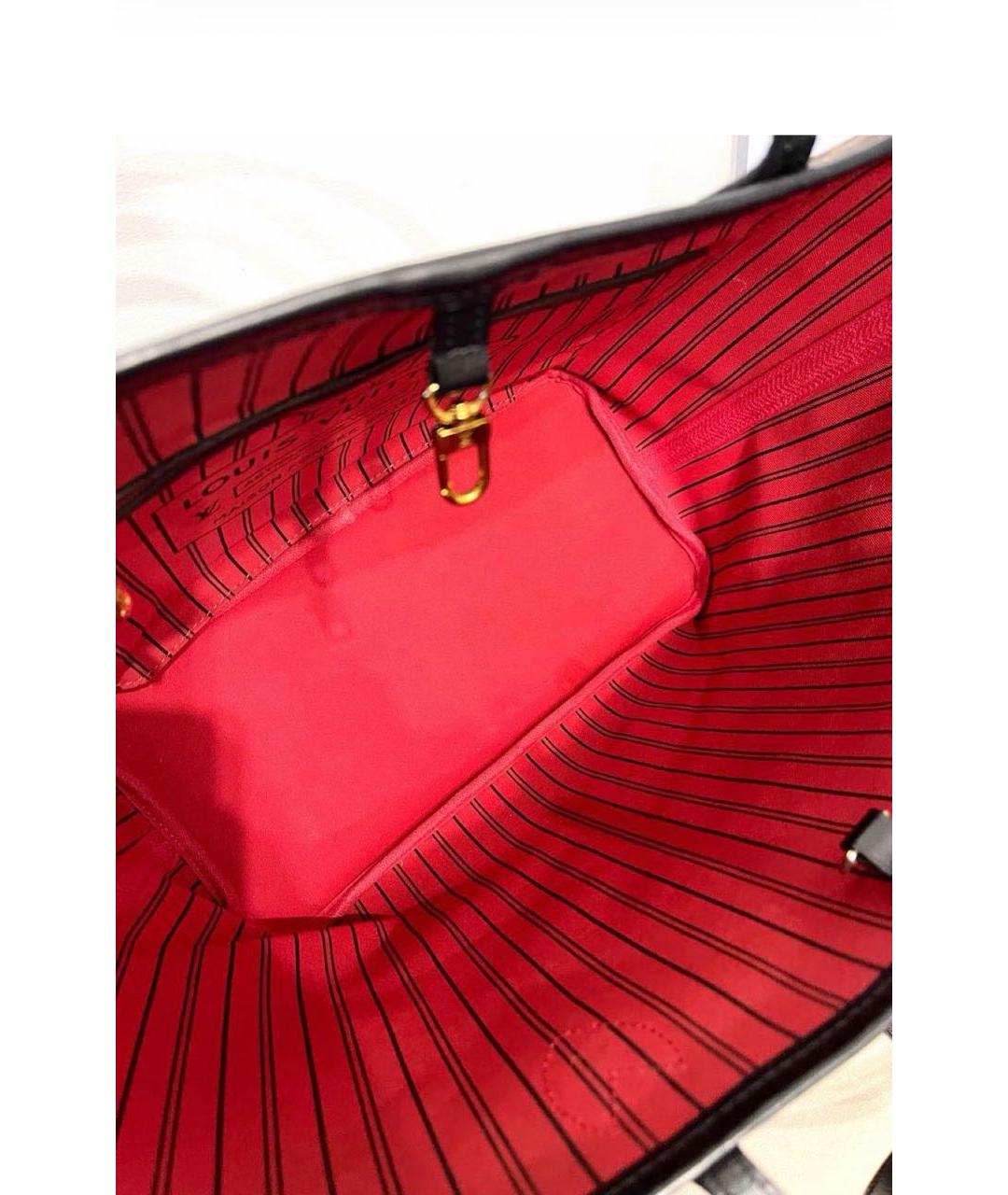 LOUIS VUITTON Коричневая сумка тоут, фото 4