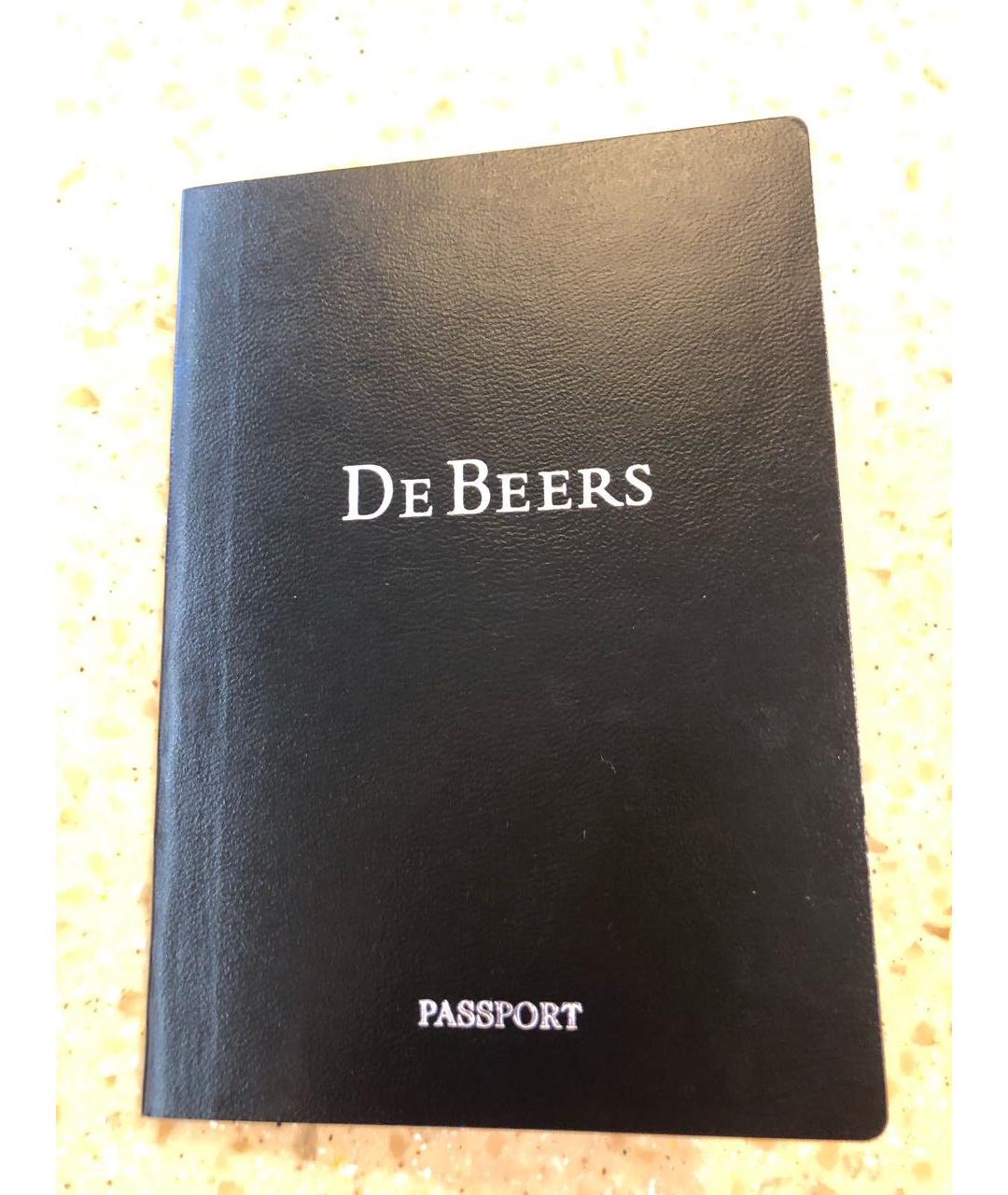 DE BEERS Белые платиновые серьги, фото 5