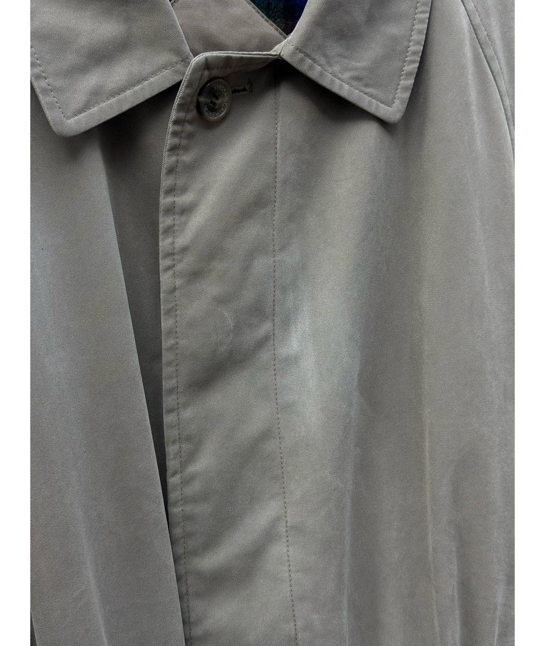 SAINT LAURENT Бежевый тренч / плащ, фото 7