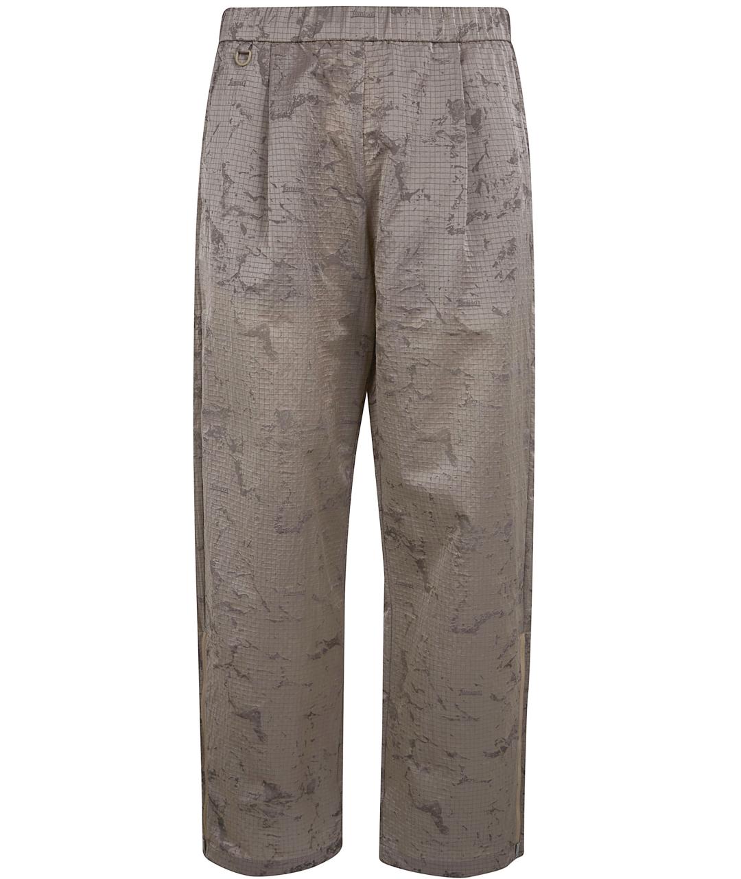 LAMINAR Коричневые полиамидовые повседневные брюки, фото 1