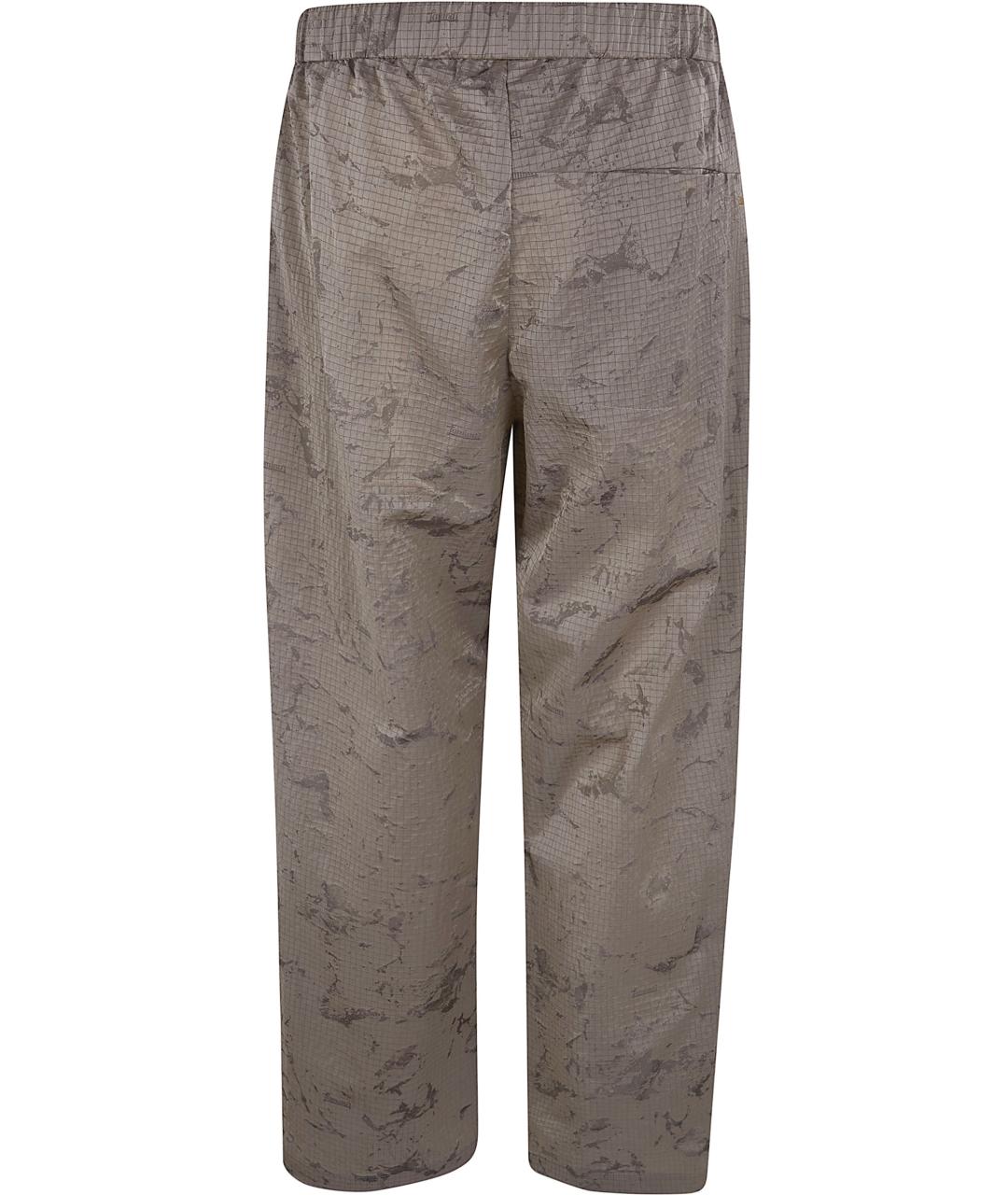 LAMINAR Коричневые полиамидовые повседневные брюки, фото 2