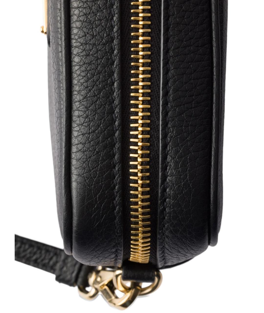 PRADA Черная кожаная сумка через плечо, фото 2