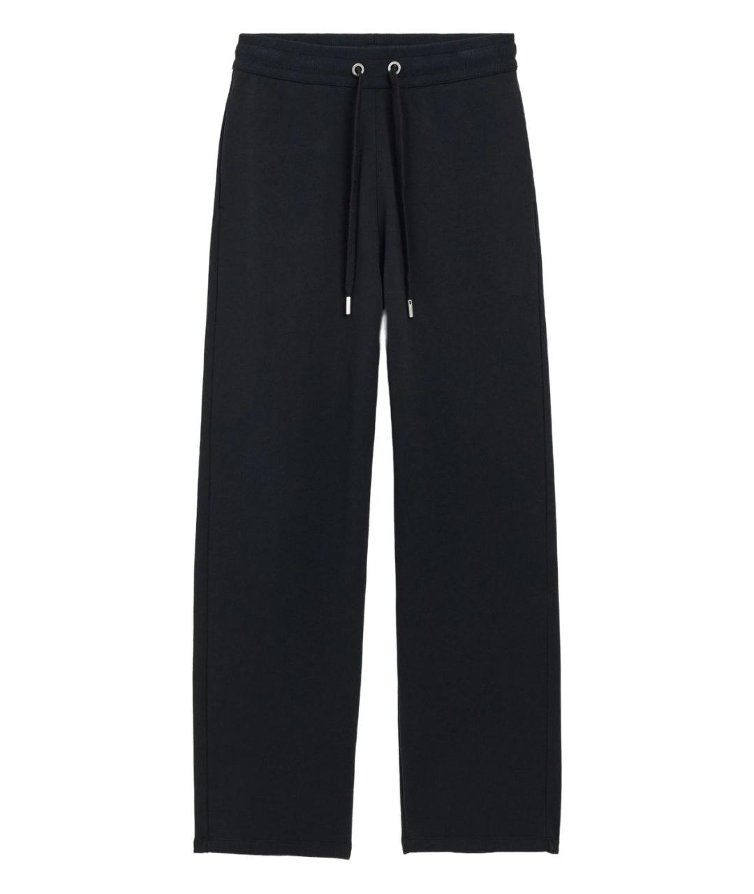 Ami Paris Черные хлопковые повседневные брюки, фото 1