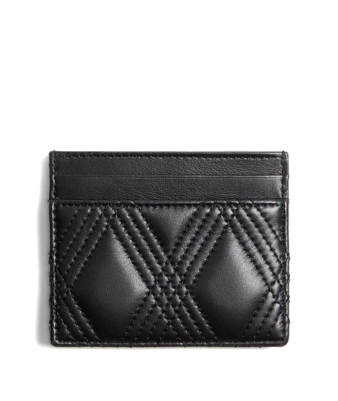 VALENTINO Черный кожаный кардхолдер, фото 3