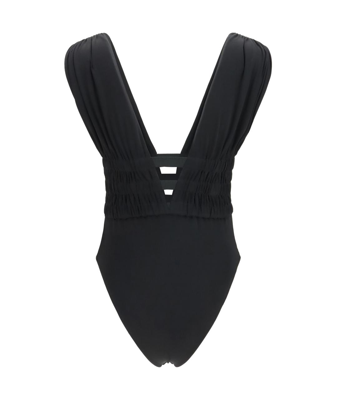 ALAIA Черное вискозное боди, фото 2