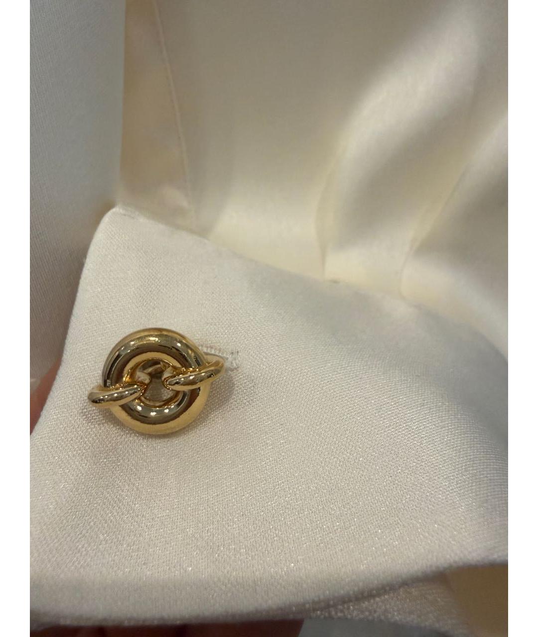 LOEWE Бежевая шелковая блузы, фото 5