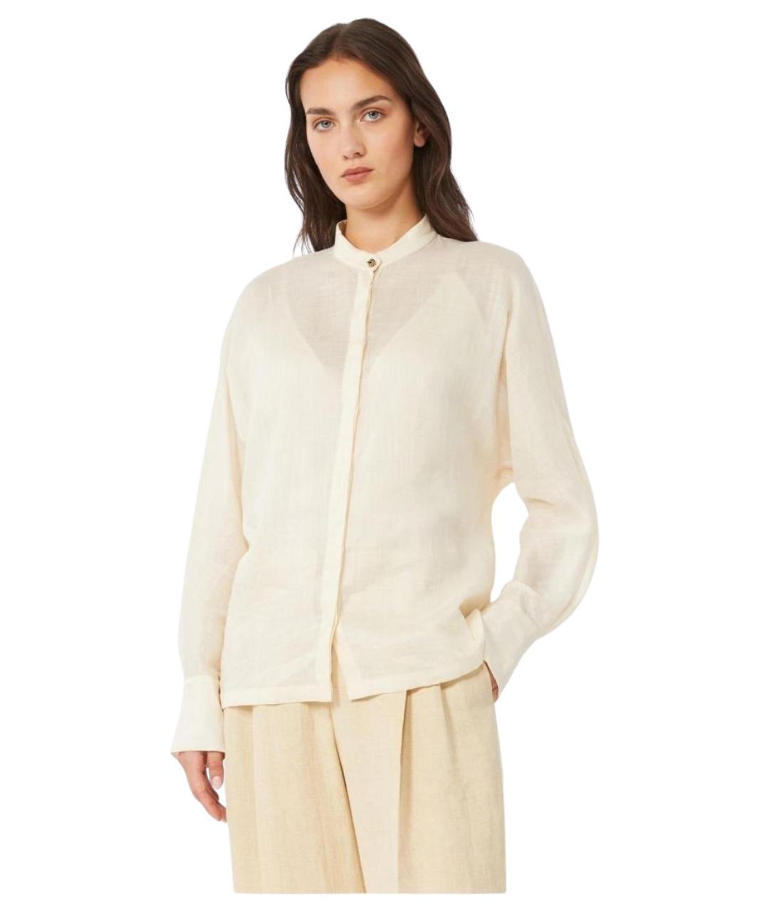 MAX MARA STUDIO Бежевая блузы, фото 1