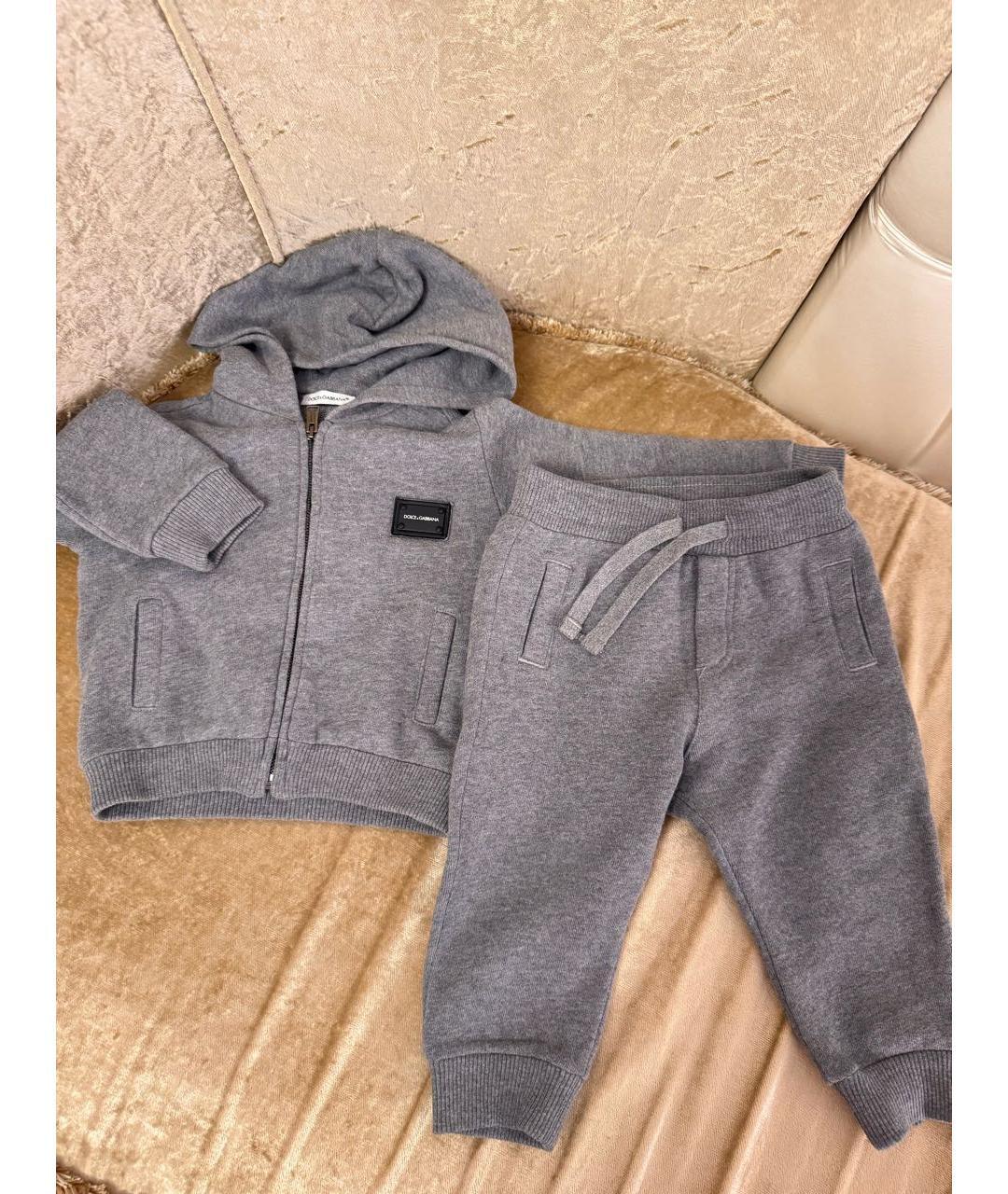 DOLCE&GABBANA Серый комплект, фото 5